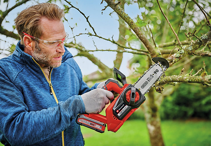 Elagueuse sans fil FORTEXXA 18/20 TH Solo Einhell - Power X-Change (18V, moteur Brushless, régime max 3 800 tr/min max)