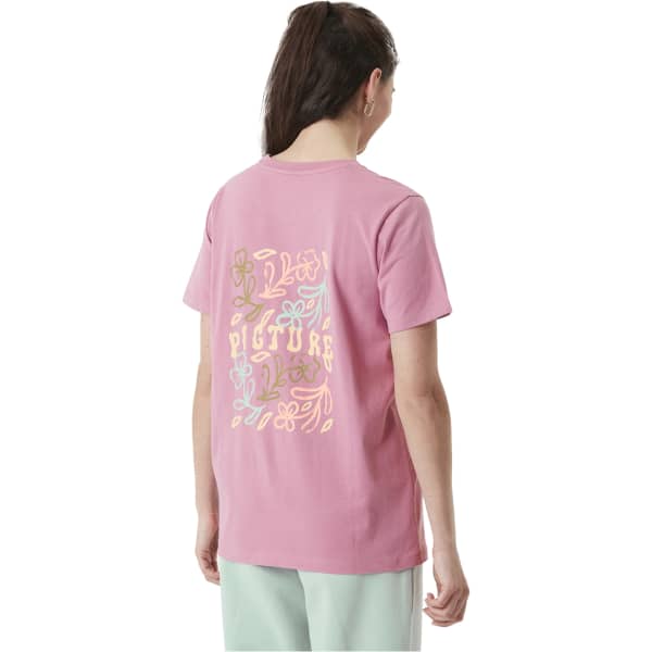 T-shirt PICTURE VIREL TEE W MAUVE ORCHID