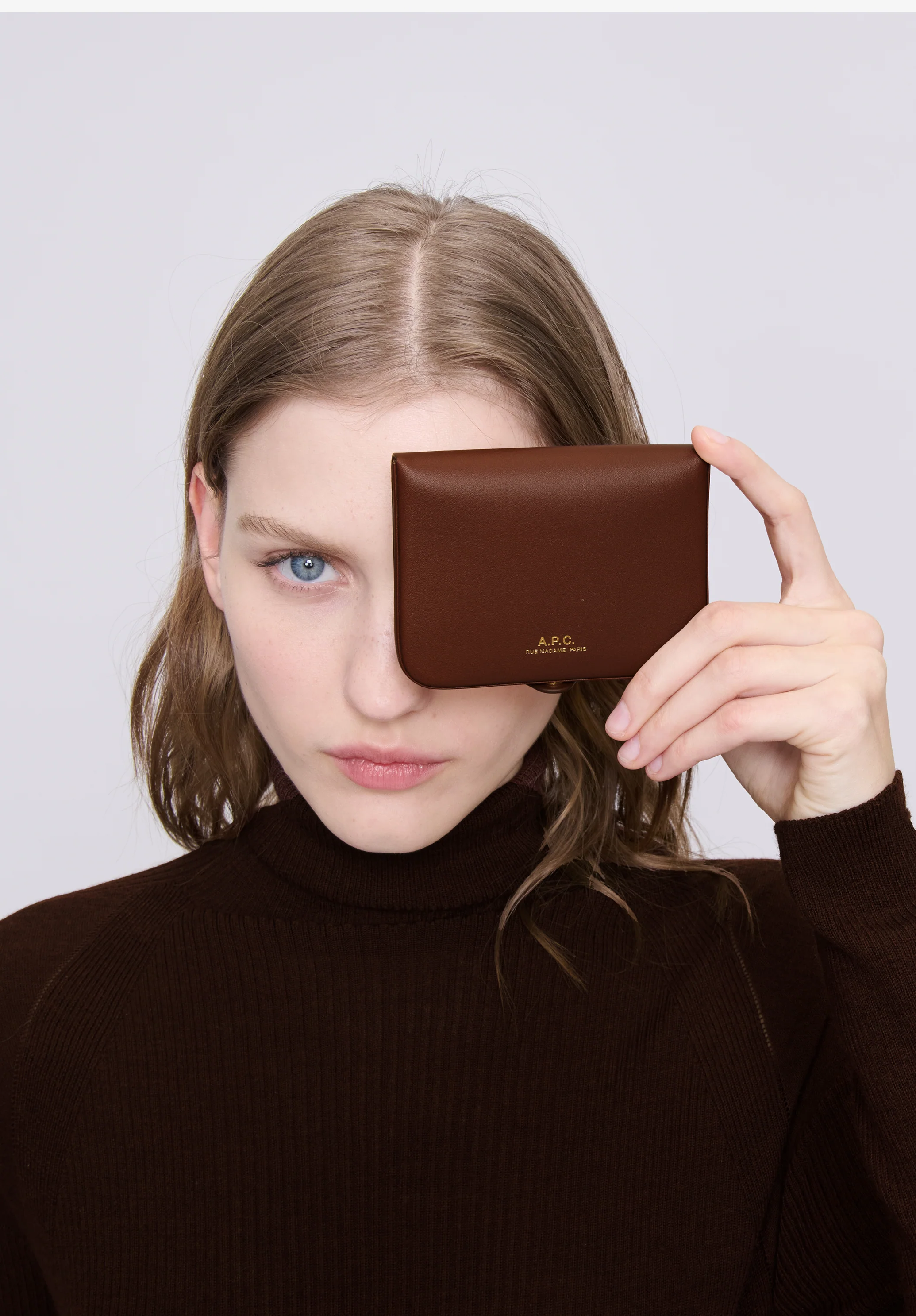 Porte-Monnaie Josh F - Noisette