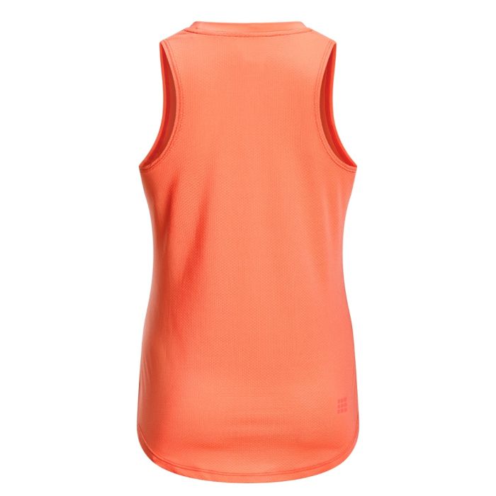 CEP Dame Singletter The Run Tank Top Round Neck Orange
