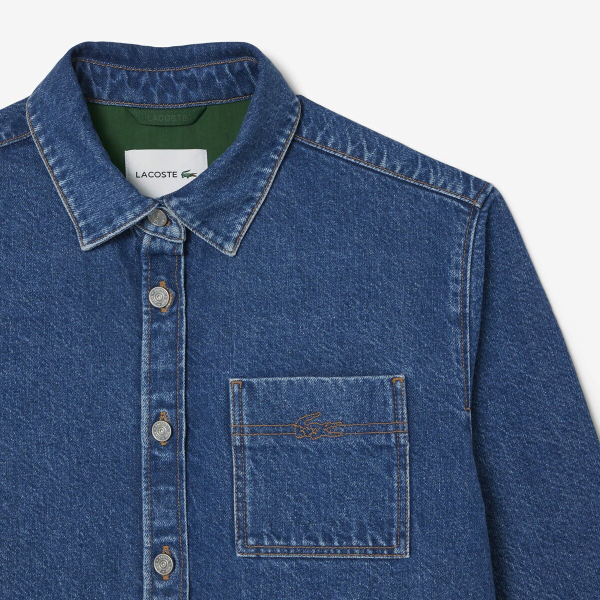 LACOSTE<br>Jaqueta de trabalho em jeans