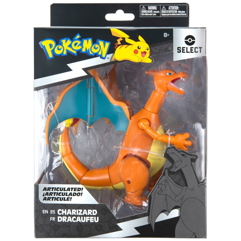 Pokémon Select 15 cm bewegliche Figur – Glurak