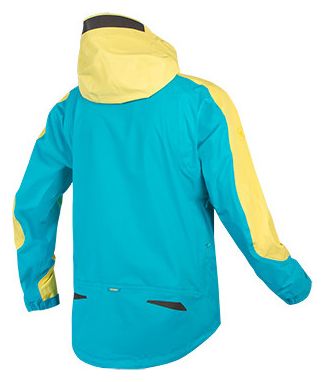 Veste Imperméable Endura MT500 II Atlantic Bleu / Jaune