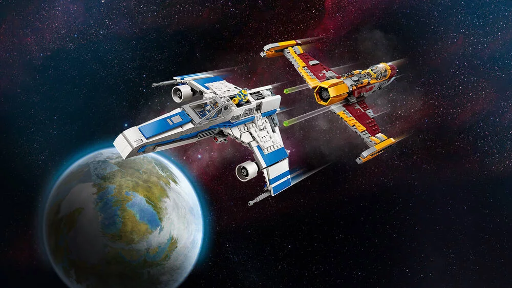 LEGO®STAR WARS™ 75364 - L'E-WING DE LA NOUVELLE REPUBLIQUE CONTE LE CHASSEUR DE SHI