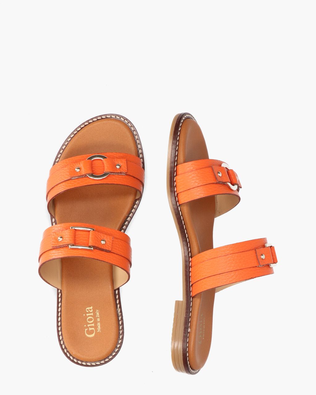 Gioia Tosja Oranje Damesslippers
