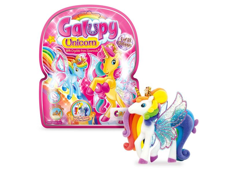 Craze Figur Galupy Unicorn Serie 2 assortiert Einhorn-Sammelfiguren im 24er Display