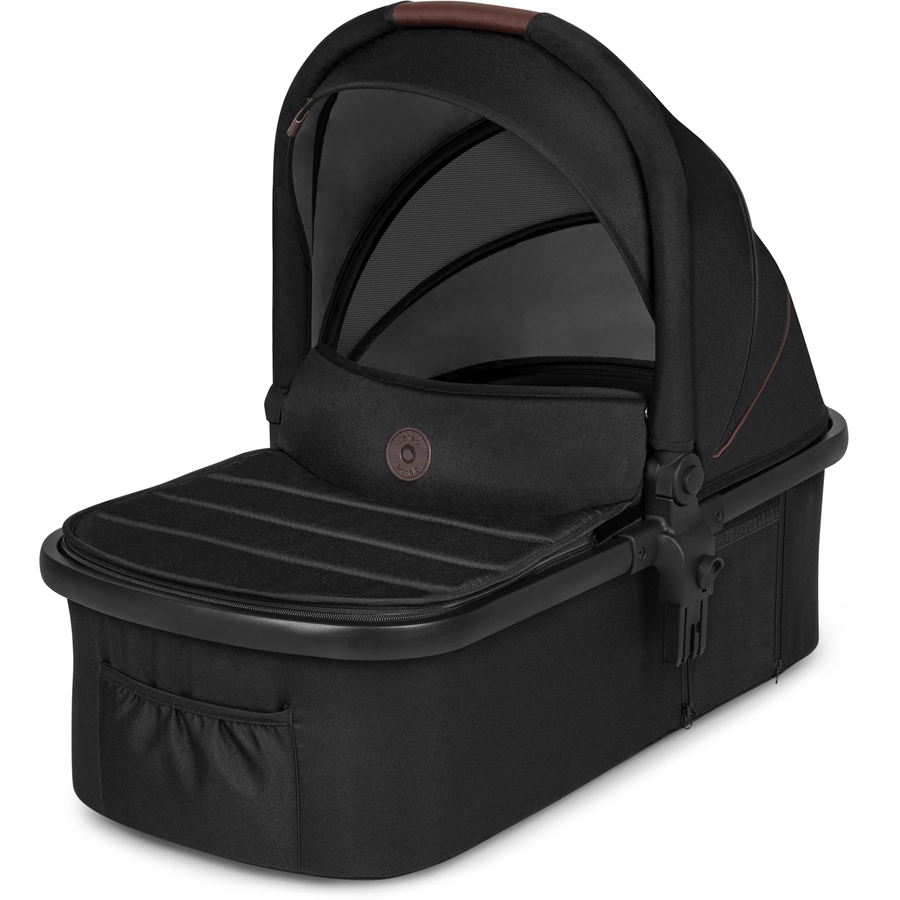 lionelo Kombikinderwagen Amber 2 in 1 Black Onyx