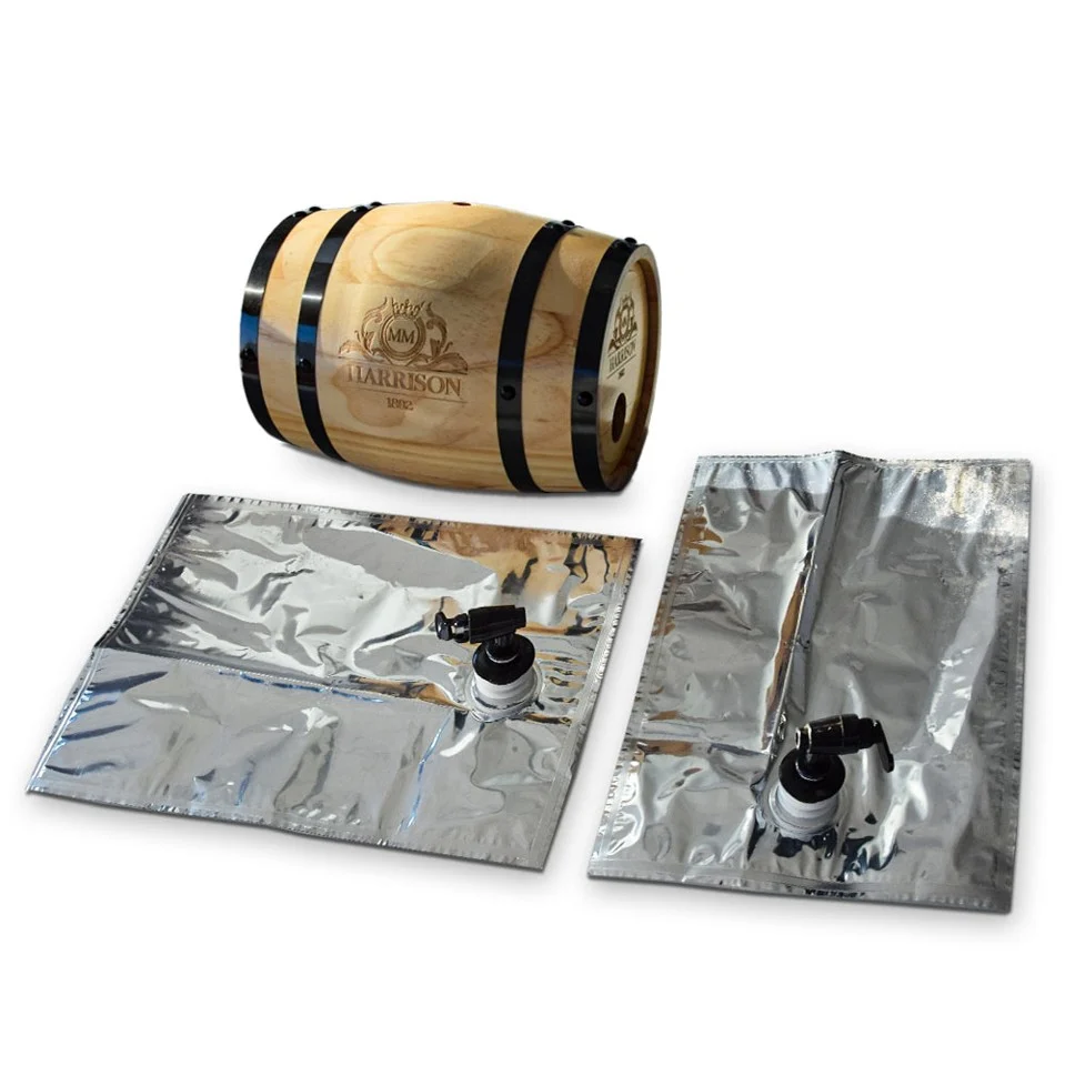 Wooden Barral Dispenser