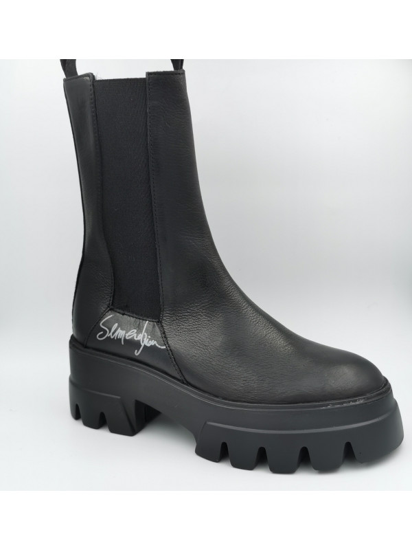 Bottines E441E5 GANGE NERO - Semerdjian