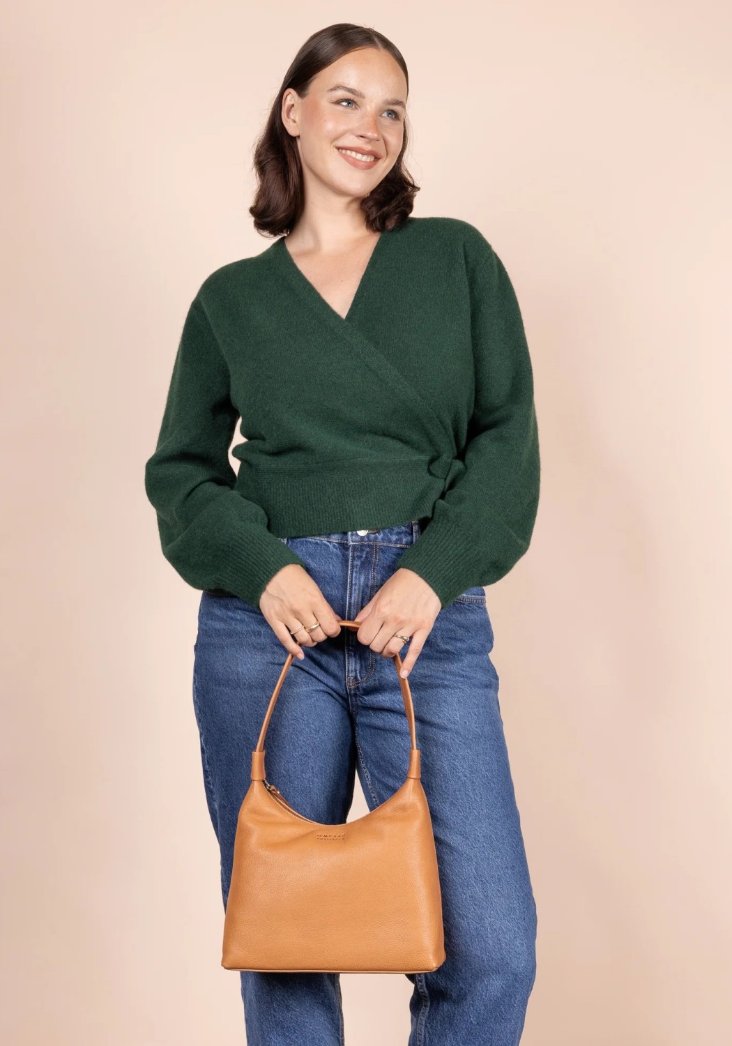 O My Bag Handtasche O My Bag Luna Bag Eco Midnight Black