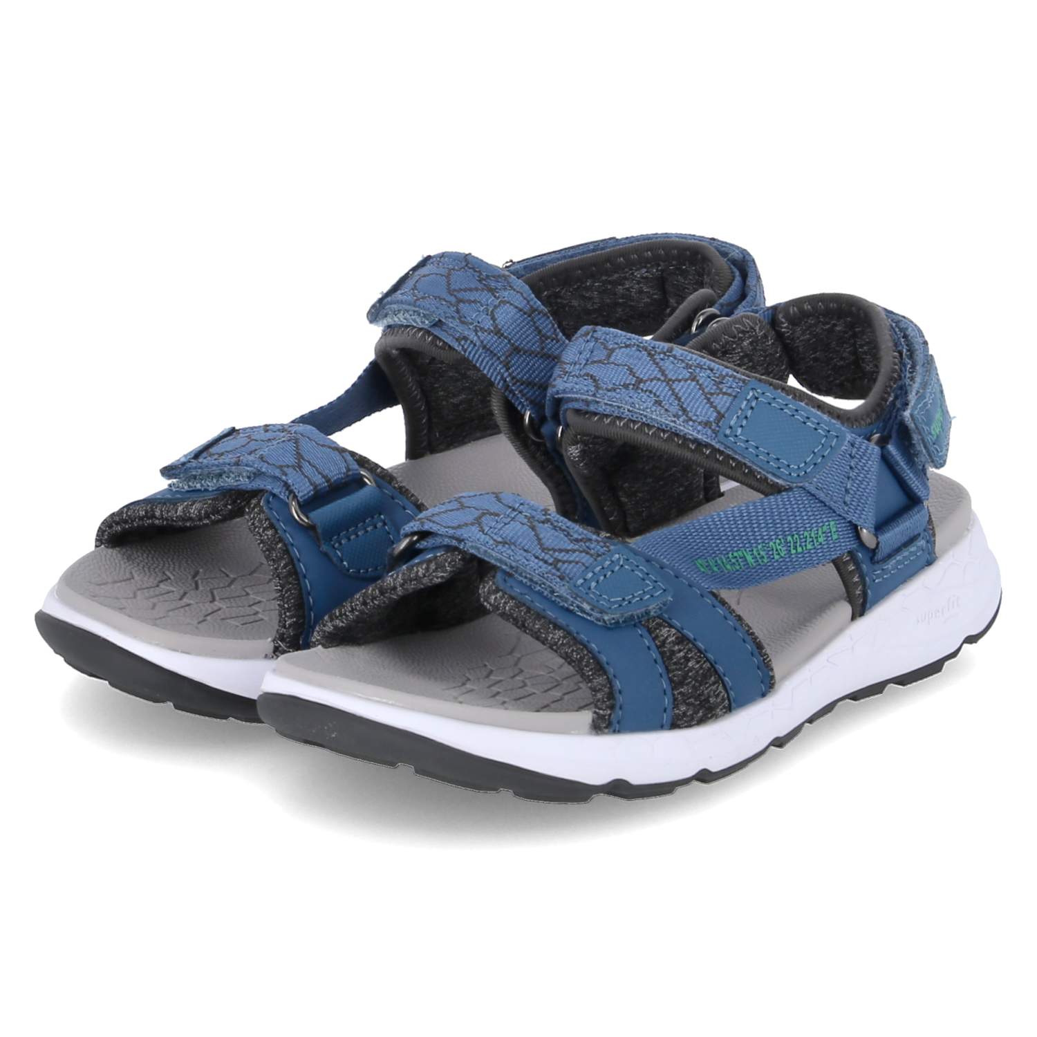 Superfit Sandalen CRISS CROS - blau/grün