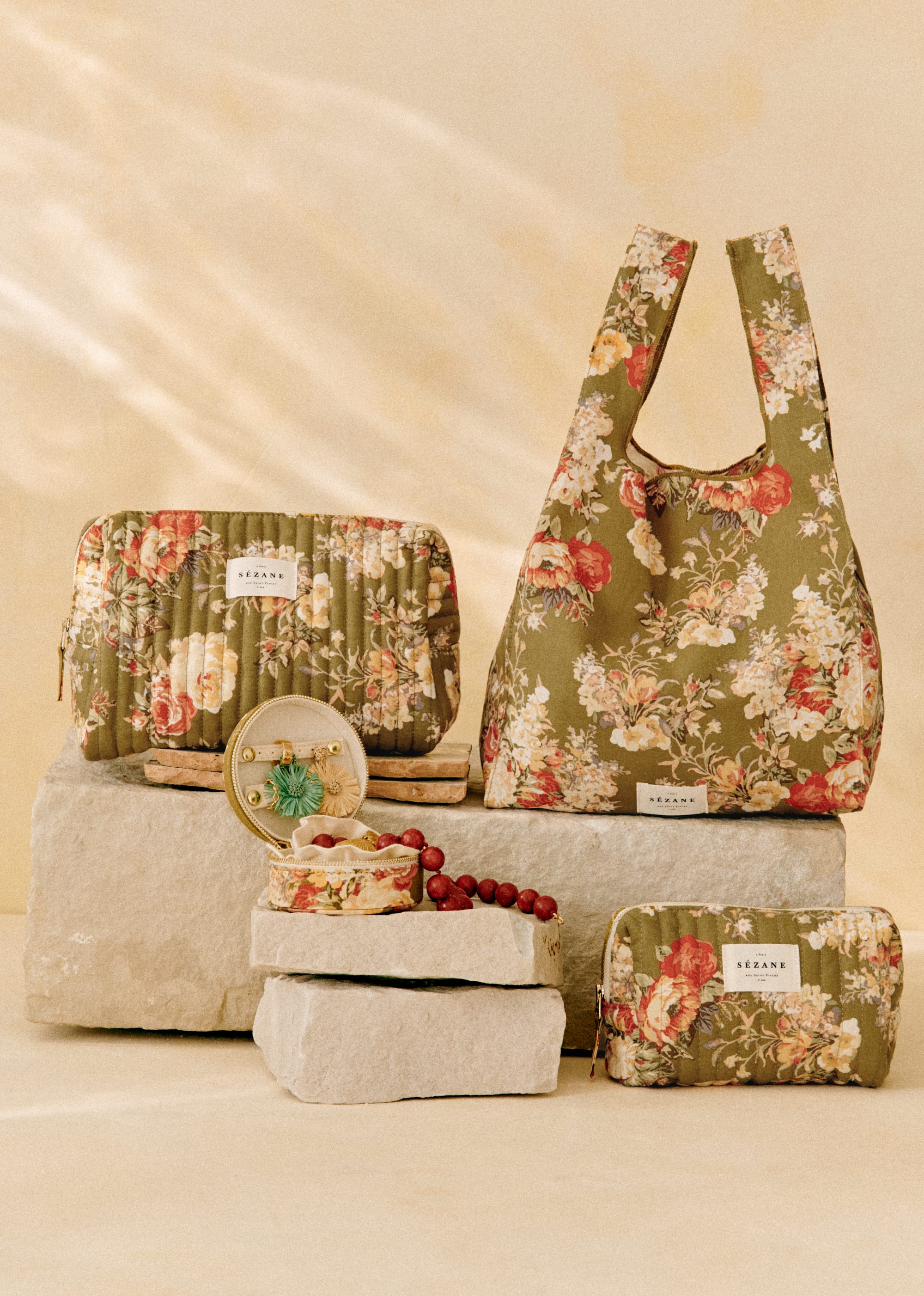 Trousse de Toilette - Floral Vert - SACS/NEW SACS Nos Paniers 5906399