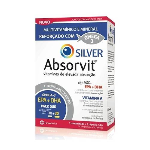 Absorvit Silver Comp X 30 + Caps X 30