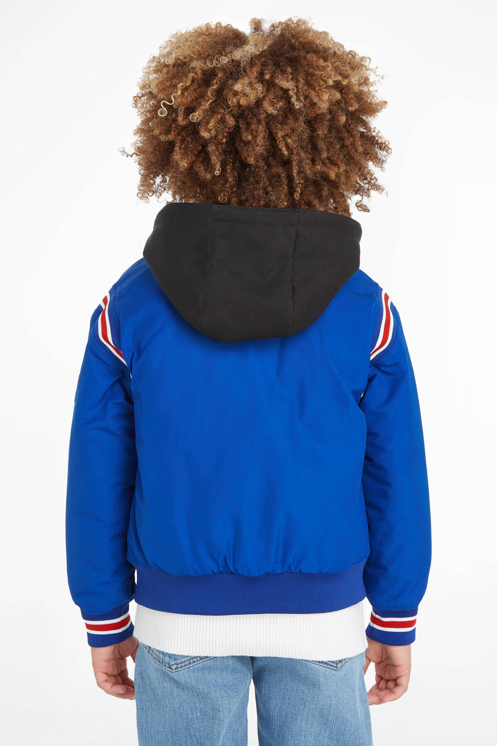 Tommy Hilfiger baseball jacket felblauw/rood
