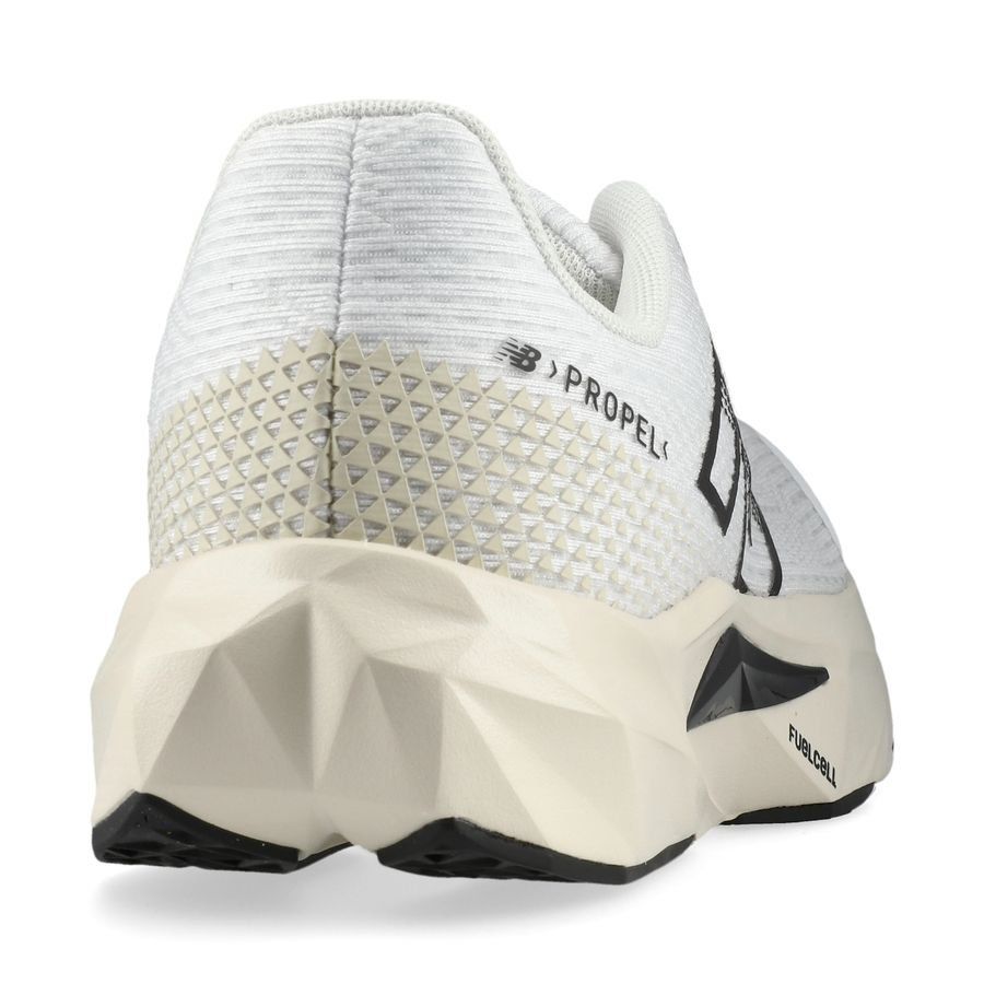 New Balance Chaussures de Running FuelCell Propel V5 - Blanc/Noir Enfant