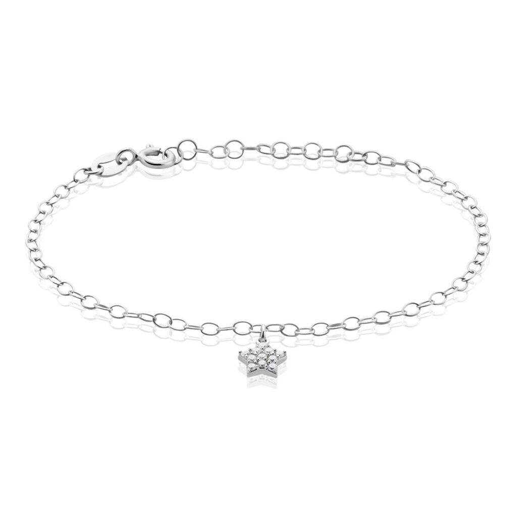 Bracelet Argent Magilos Oxydes De Zirconium
