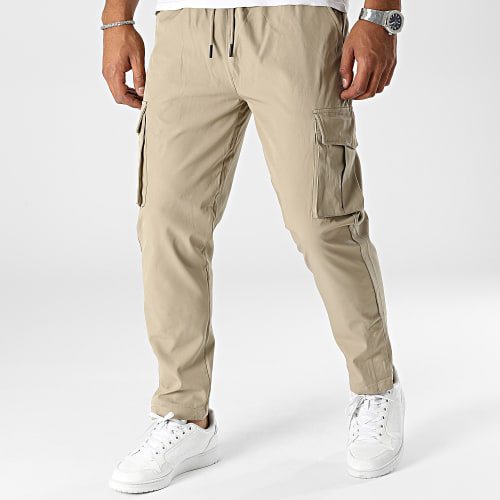 Pantalon Cargo Beige