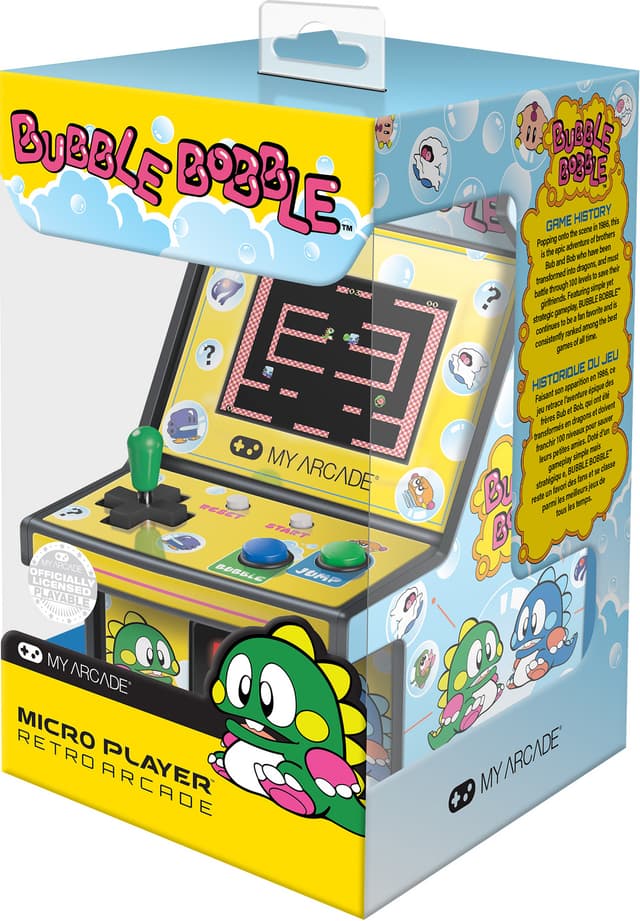 My Arcade Micro Player Pro 6.75” Bubble Bobble retro spillekonsol