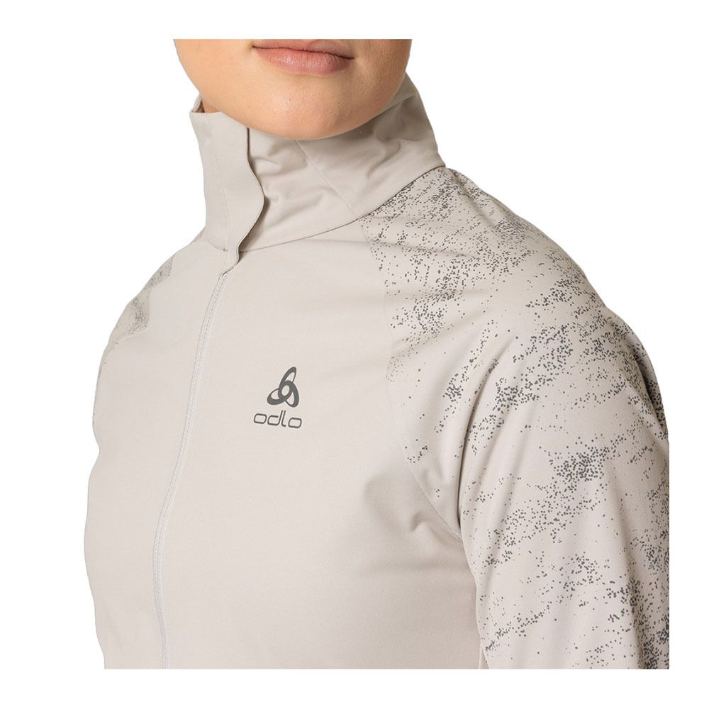 Odlo ZEROWEIGHT PRO WARM REFLECT - Veste Femme silver cloud