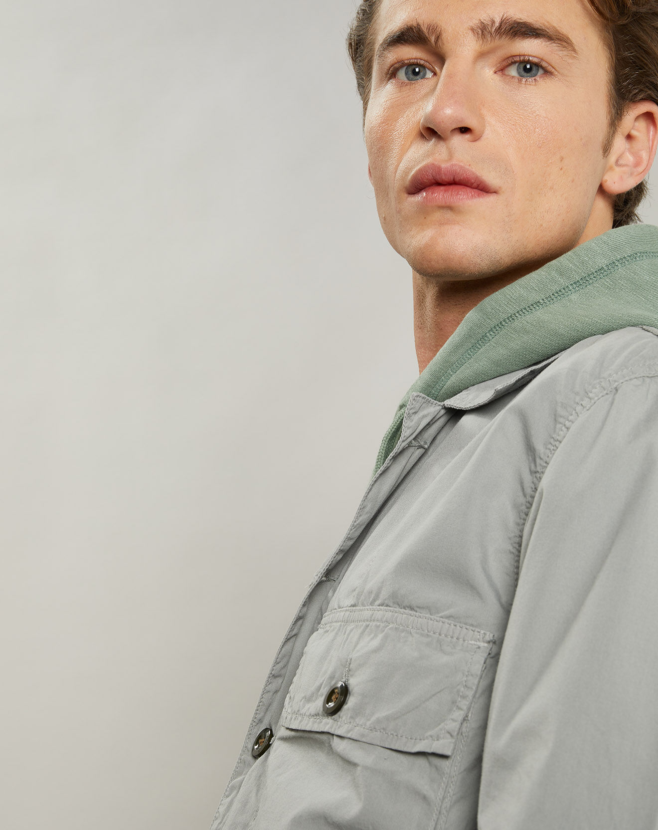 Hartford Veste Darby vert sage