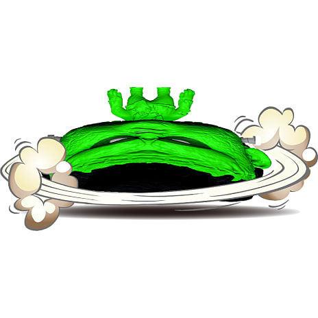 Splats head horrorserie 11 cm – flere varianter - assorteret