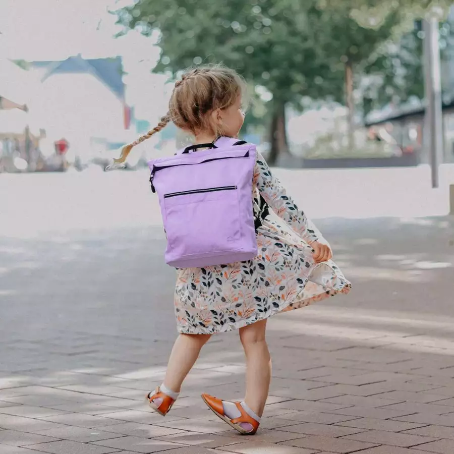 Anna und Oskar Fairer Kinderrucksack Kalle Mini Flieder