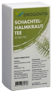 Drogovita Schachtelhalm Tee Beutel, 20 Stück