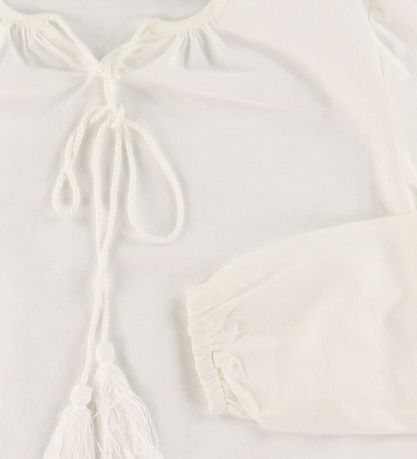 Hust and Claire Pullover - Wilde - Weiß m. Spitze