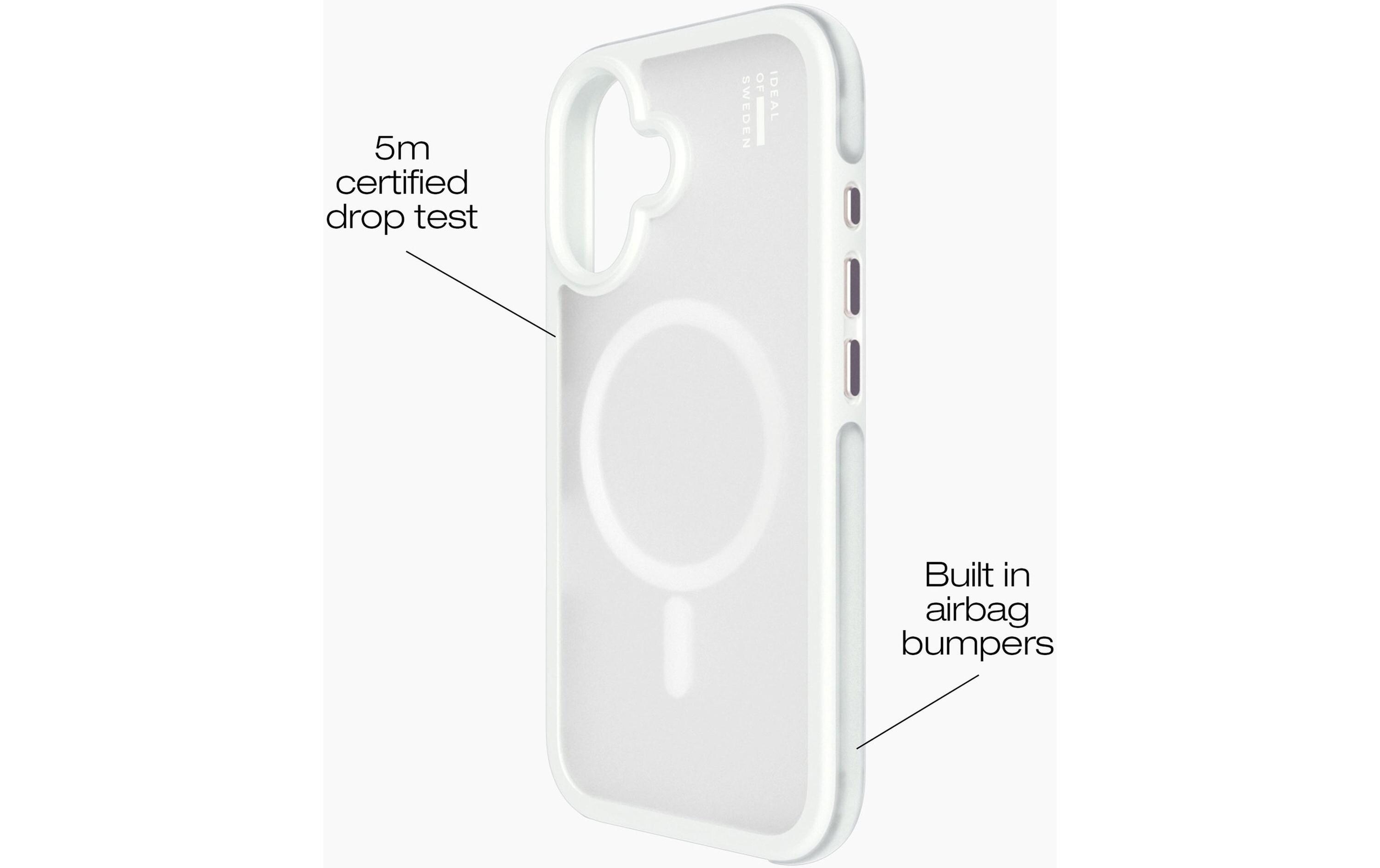 Back Cover iPhone 16 Cloudy WhiteBackcover für das Apple iPhone 16