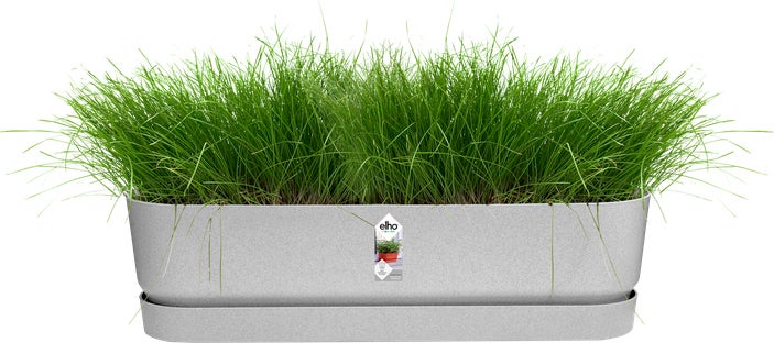Elho plantenbak Greenville grijs 69 x 19,5 x 18,5 cm