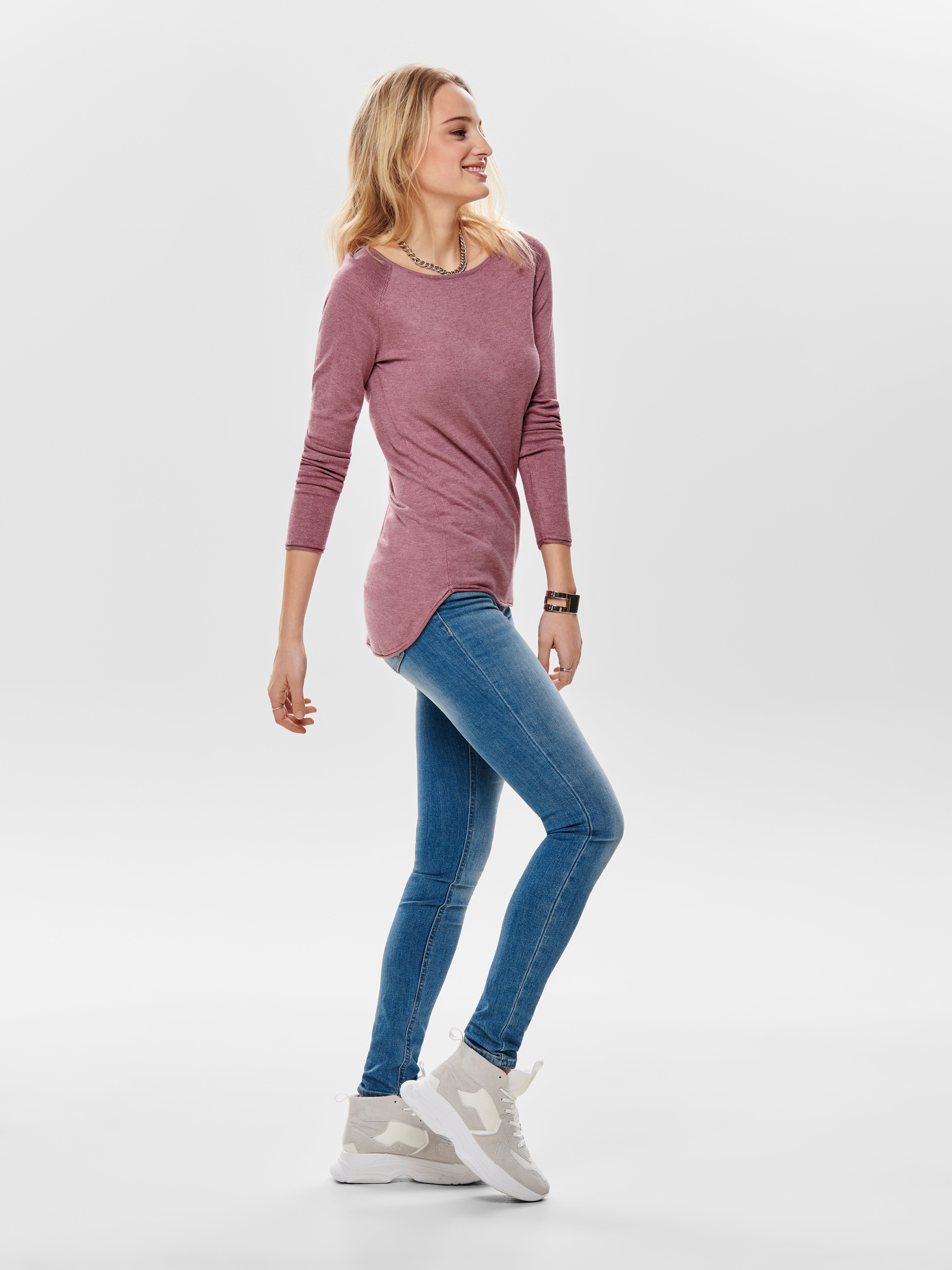 ONLMILA Strickpullover Mesa Rose