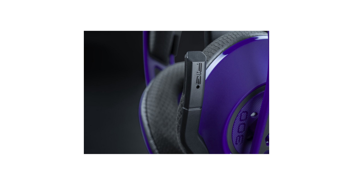NaconRIG 300 PRO HS Cosmic over-ear gaming headset  (Paars, PlayStation 4, PlayStation 5, Windows, Nintendo Switch)
