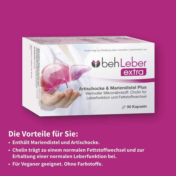 Beh Leber extra Kapseln, 90 St