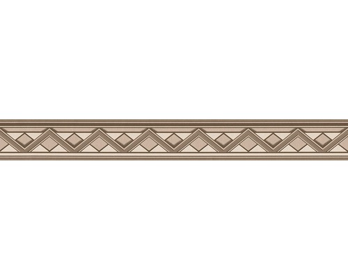 Rand 93691-1 Alleen Randen 9 zelfklevend patroon bruin 5 m x 5 cm
