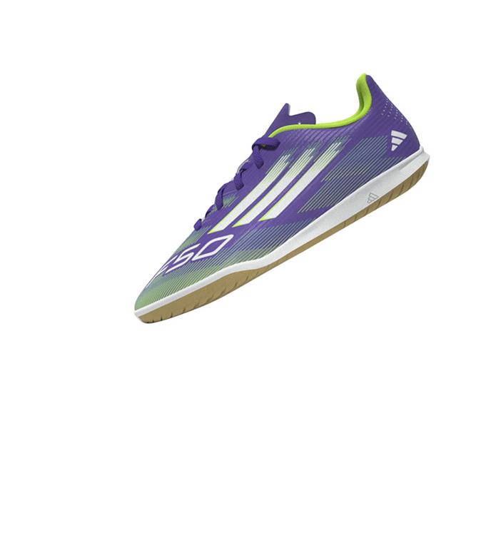 adidas F50 Club Indoor JI0042 PURRUS-FTWWHT-LUCLEM