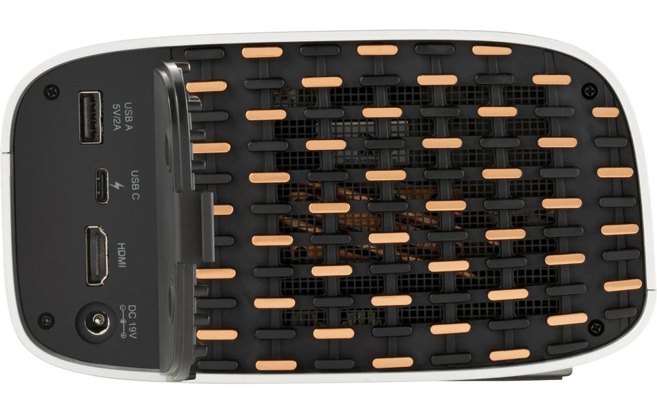 Projektor M10E<br>Tragbarer RGB-Laser-Smart-Projektor mit Harman Kardon-Lautsprecher