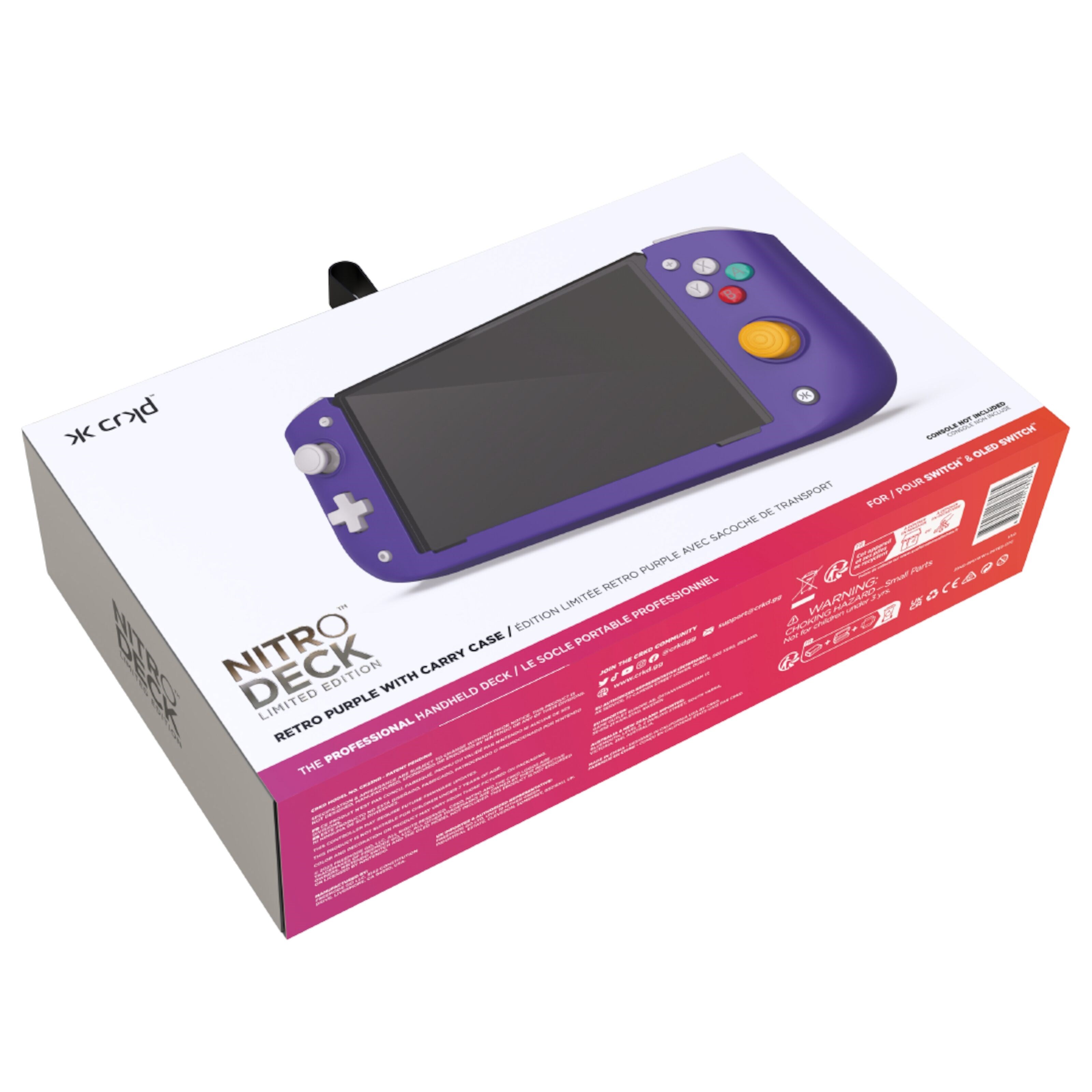 CRKD Nitro Deck Limited Retro Edition for Switch