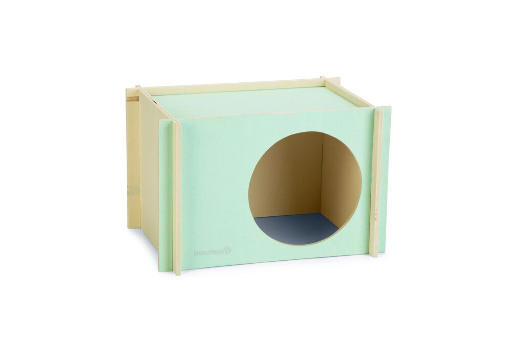 Beeztees Bildup - Caviahuis - Mint - 18x20x28 cm - M