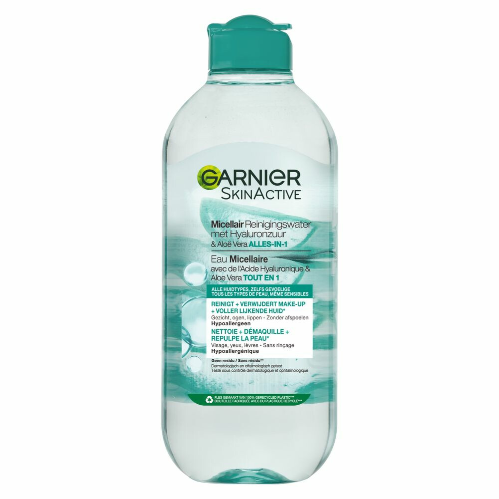 Garnier SkinActive Hyaluronzuur Aloë Vera Micellair Reinigingswater400 ml