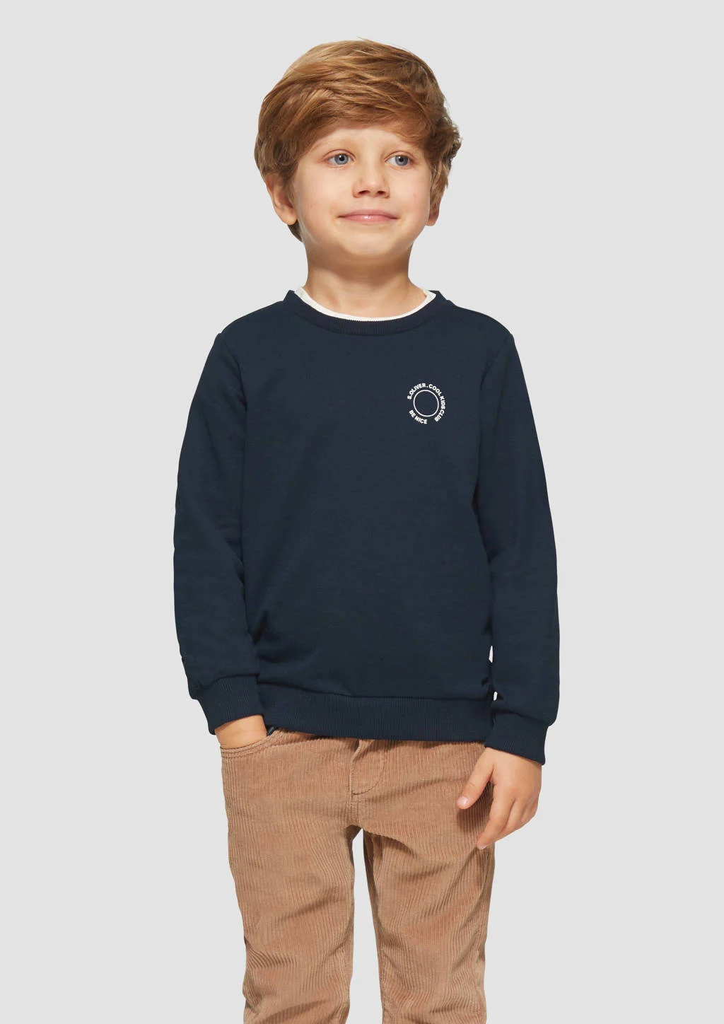 s.Oliver sweater donkerbalwu