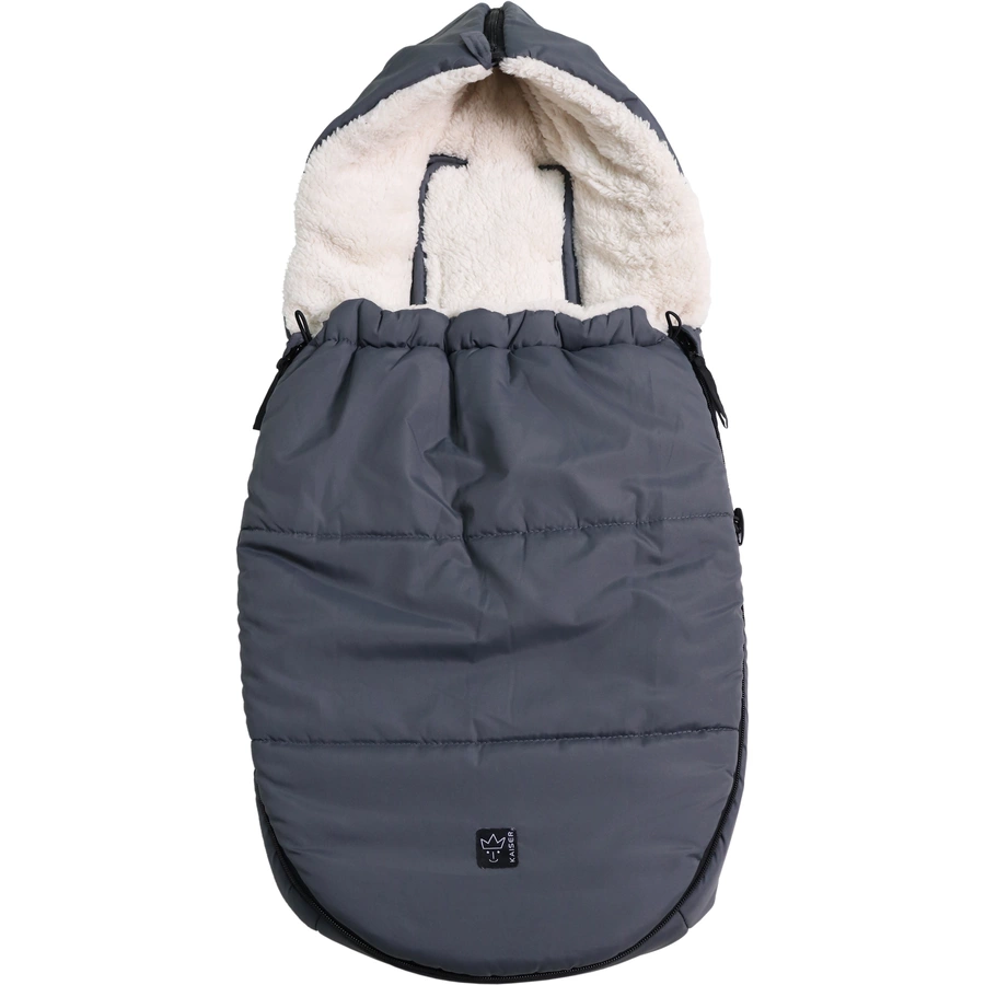 Kaiser Winterfußsack HOODY 2.0 anthracite