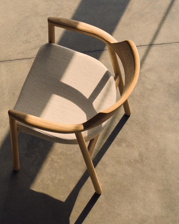 Kave Home Alocs eetkamerstoel naturel