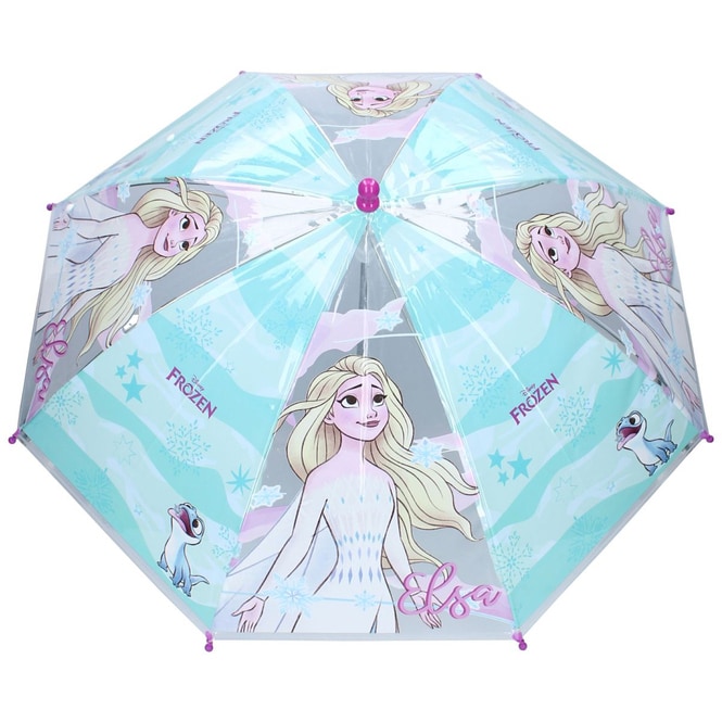 Die Eiskönigin 2 - Regenschirm - Sunny Days Ahead - pink/türkis
