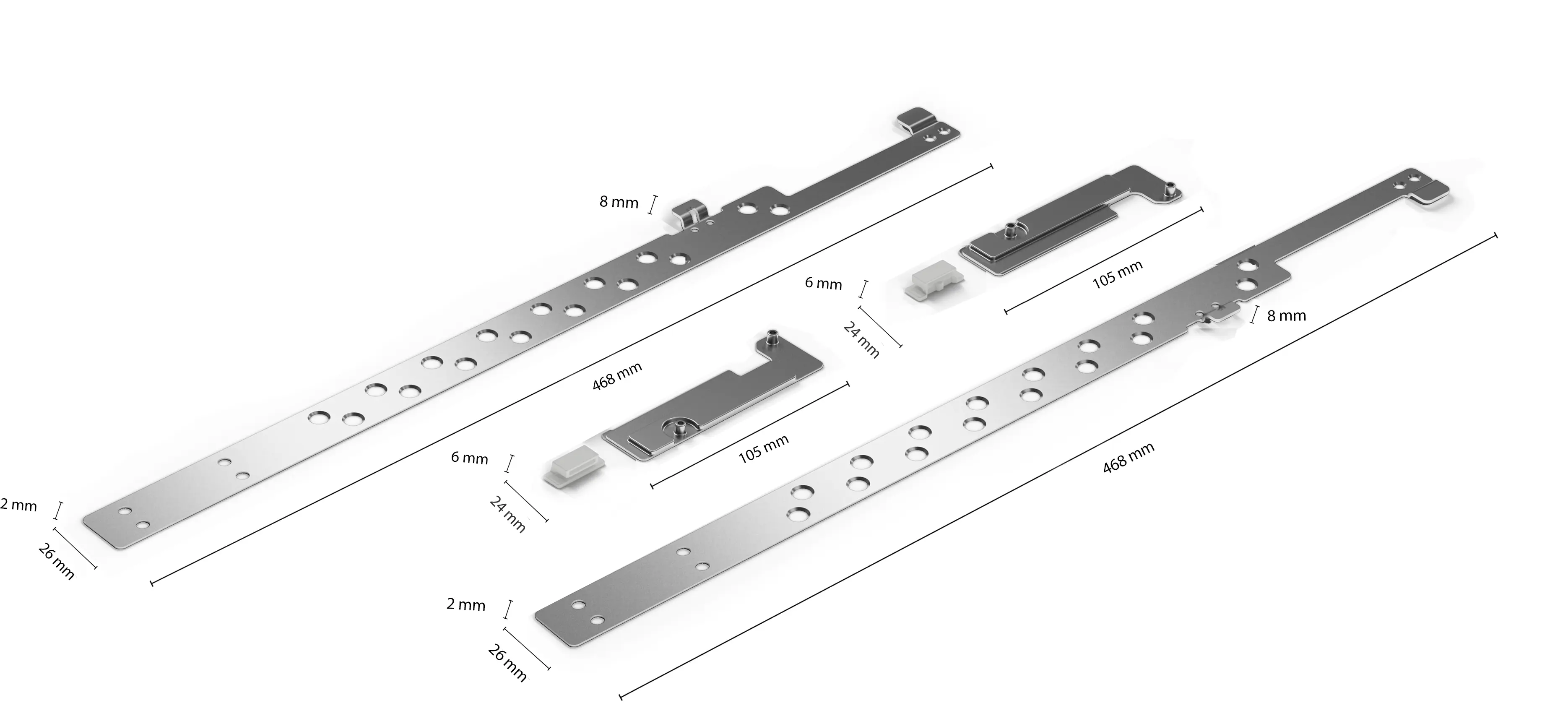 Bevestigingsrail SGZ8BI01 • 17008942