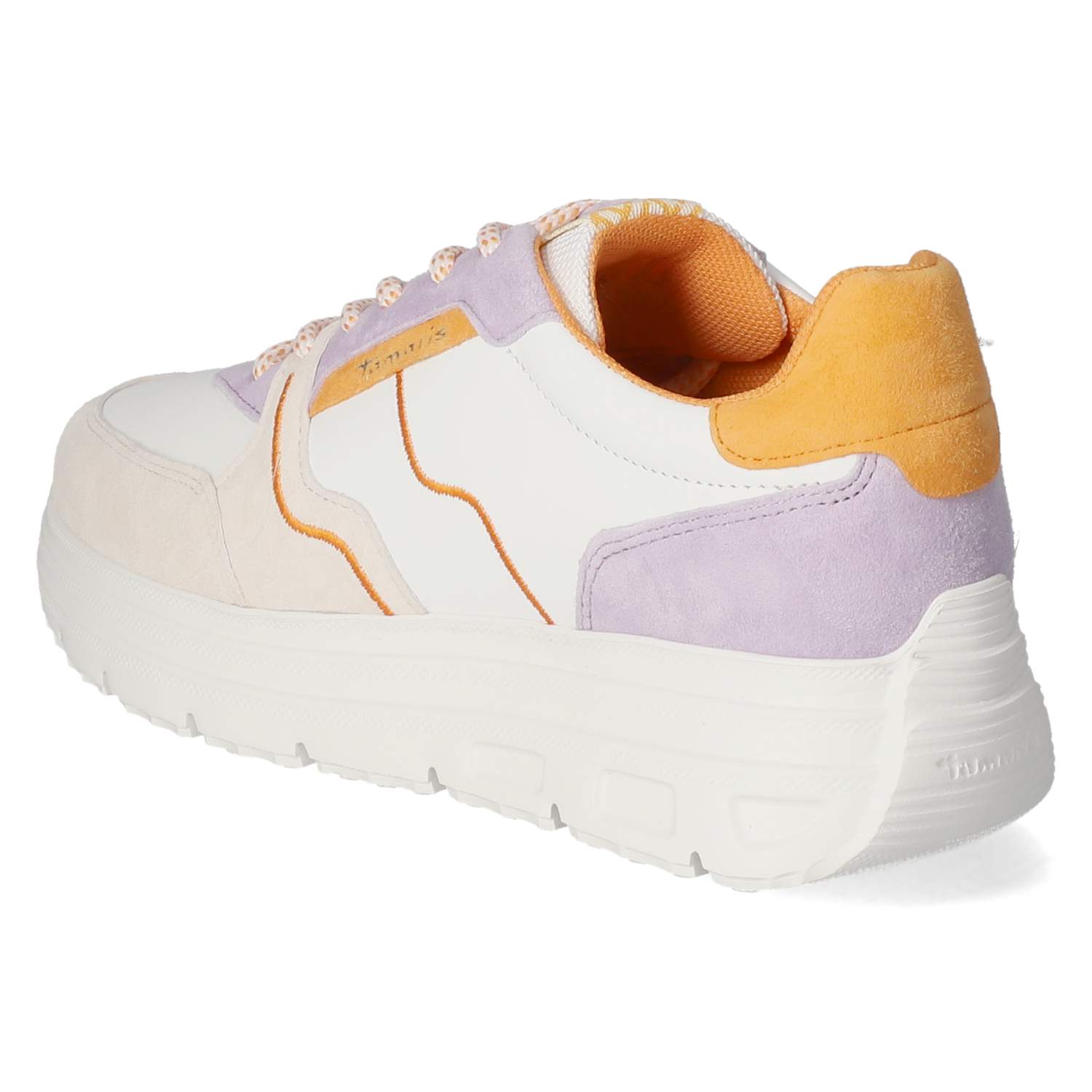 Tamaris Low Sneaker - orange comb