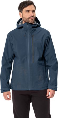 COMYOU Herren-Regenjacke  dark sea  L