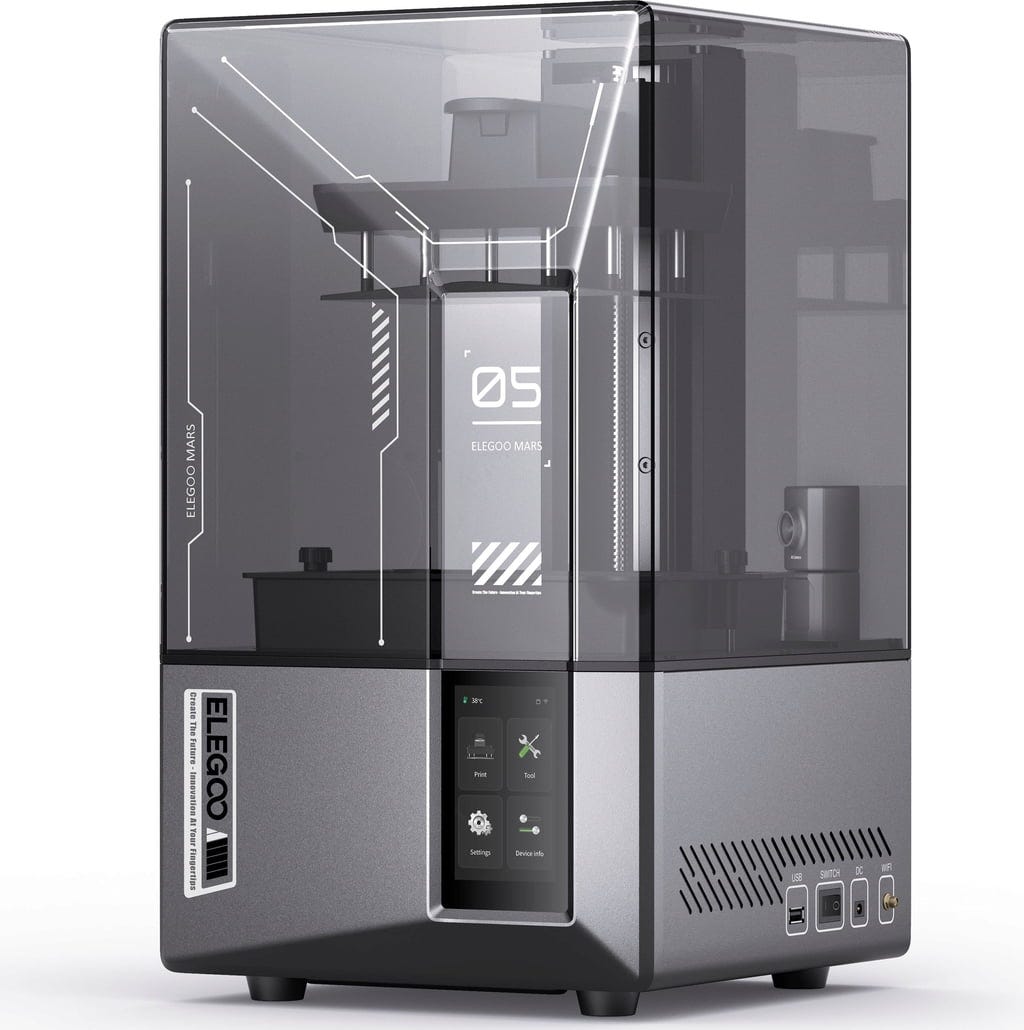 Elegoo  Mars 5 Ultra    Anfängerfreundlicher Resin Drucker mit smarten Features