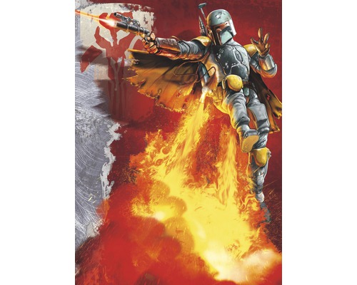 Fotobehangpapier 4-440 Disney Edition 4 Star Wars Boba Fett 4-delige set 184 x 254 cm