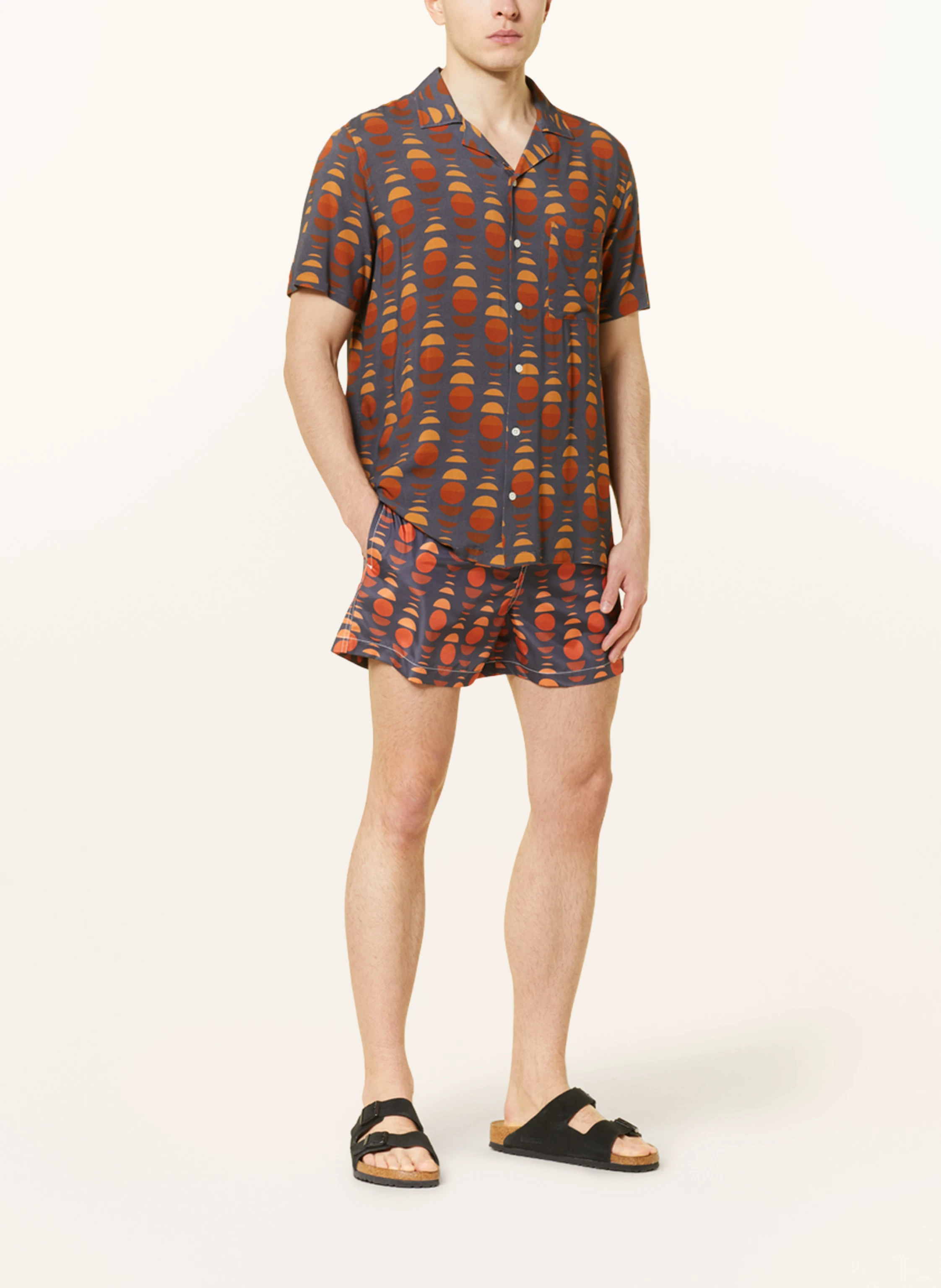 arrels BARCELONA Resorthemd SUN FRAGMENTS × LAURA BERGER Comfort Fit