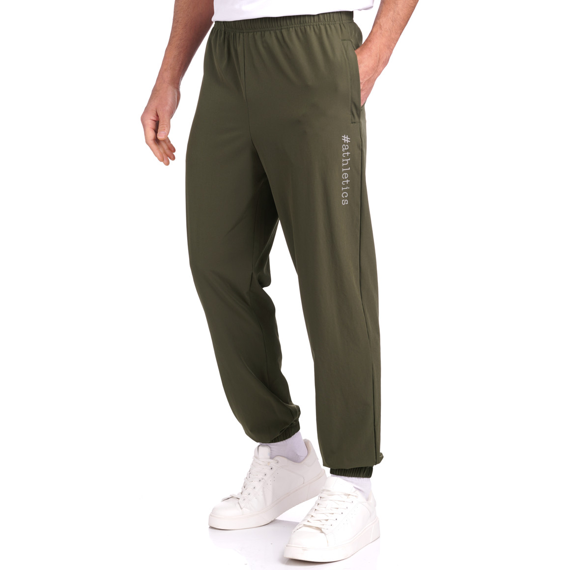 VanVaan Herren Sporthose aus leichtem Material oliv